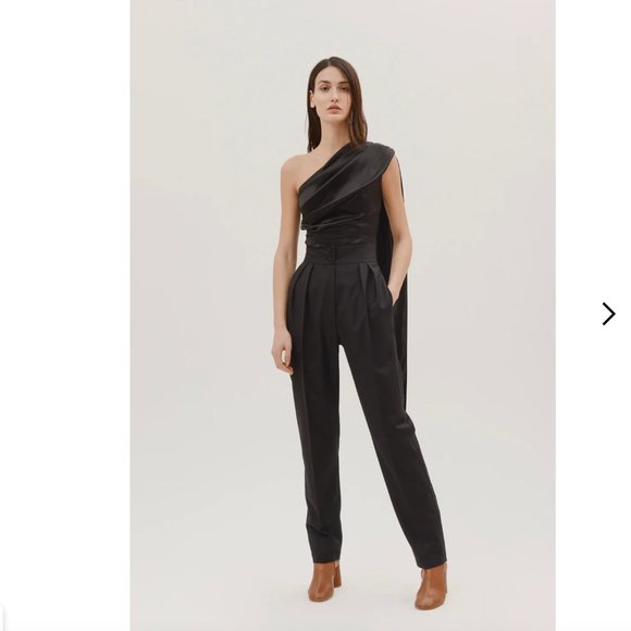 NWT Materiel Tbilisi High Waist Pleated Pants